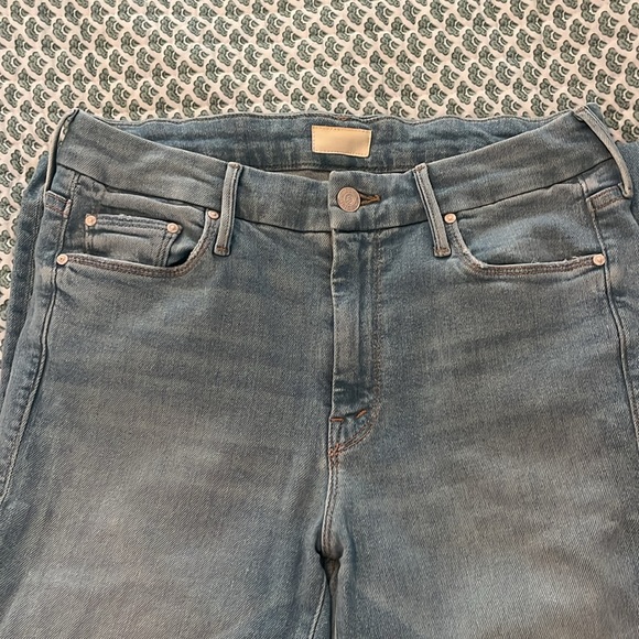 MOTHER The Looker Crop Skinny Jeans in Fresh Catch Size 28 - Picture 11 of 16